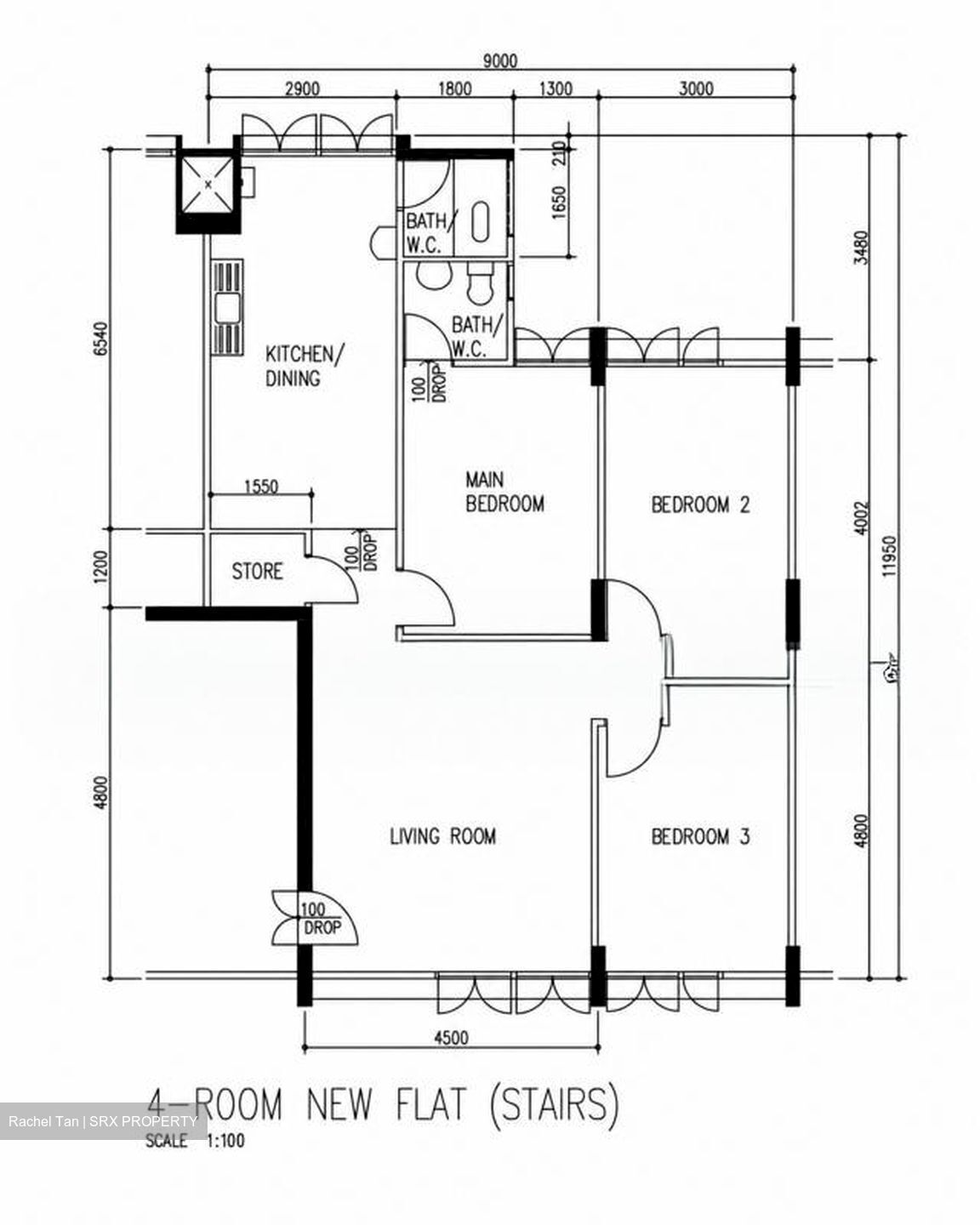 Blk 229 Boundary Ville (Serangoon), HDB 4 Rooms #600188081